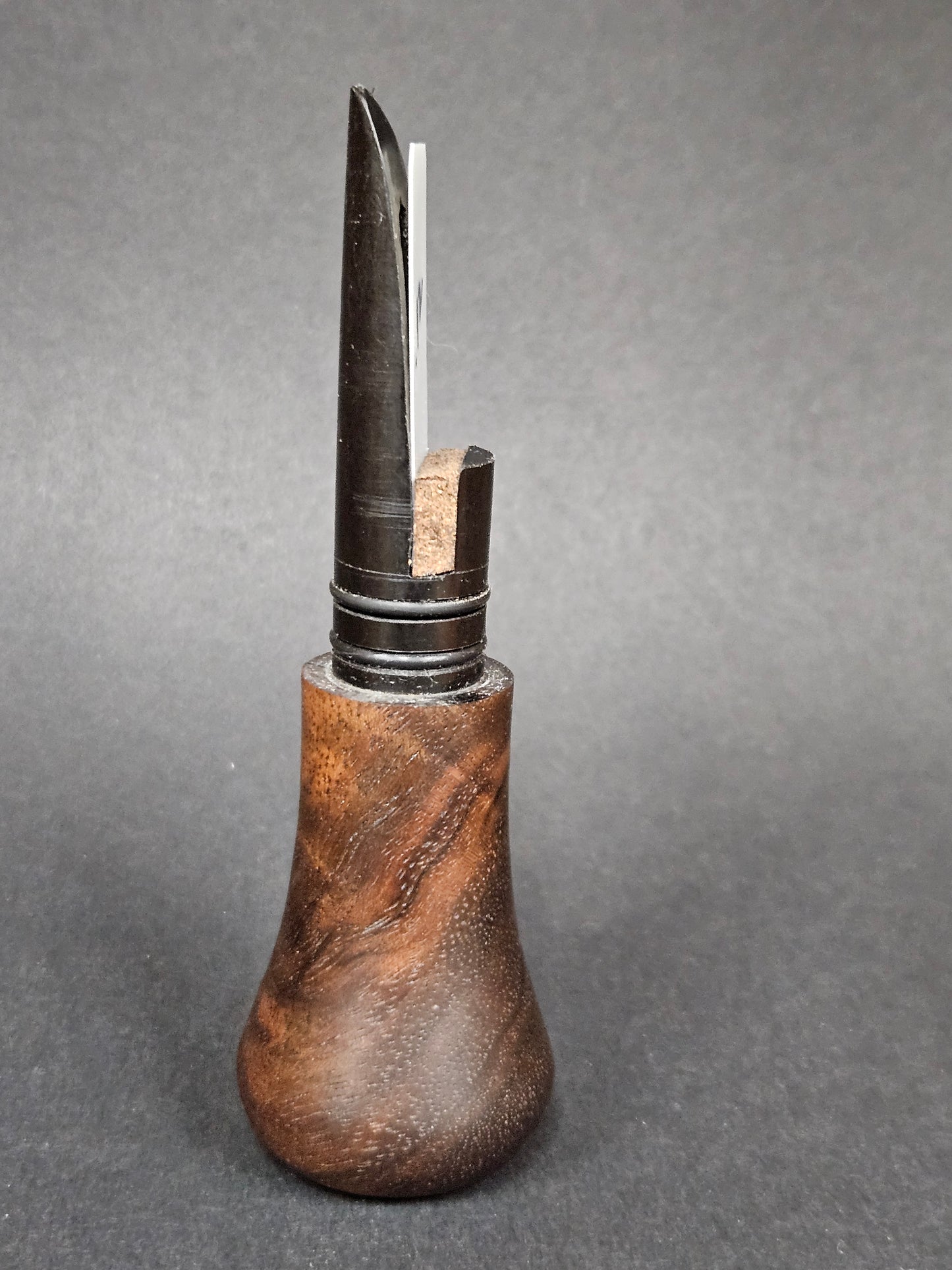 Single Reed Fancy Burled Walnut Duck Call