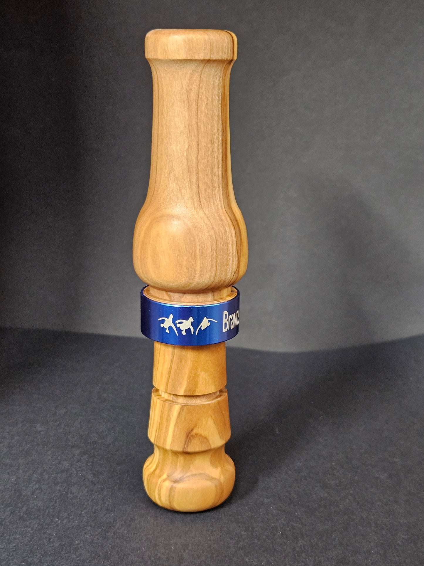 Olive Wood Single Reed Timber Duck Call