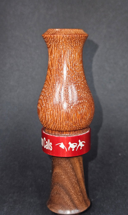 Leopardwood and Walnut Single Reed