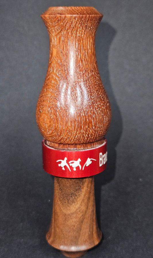 Leopardwood and Walnut Single Reed