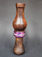 Single Reed Fancy Burled Walnut Duck Call