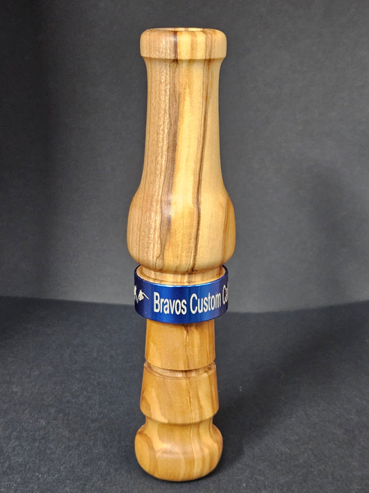 Olive Wood Single Reed Timber Duck Call