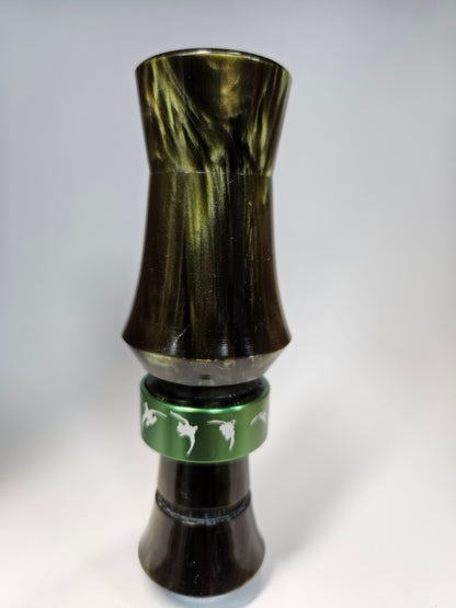 Single reed acrylic duck call