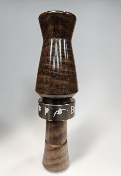Single Reed Claro Walnut Duck Call