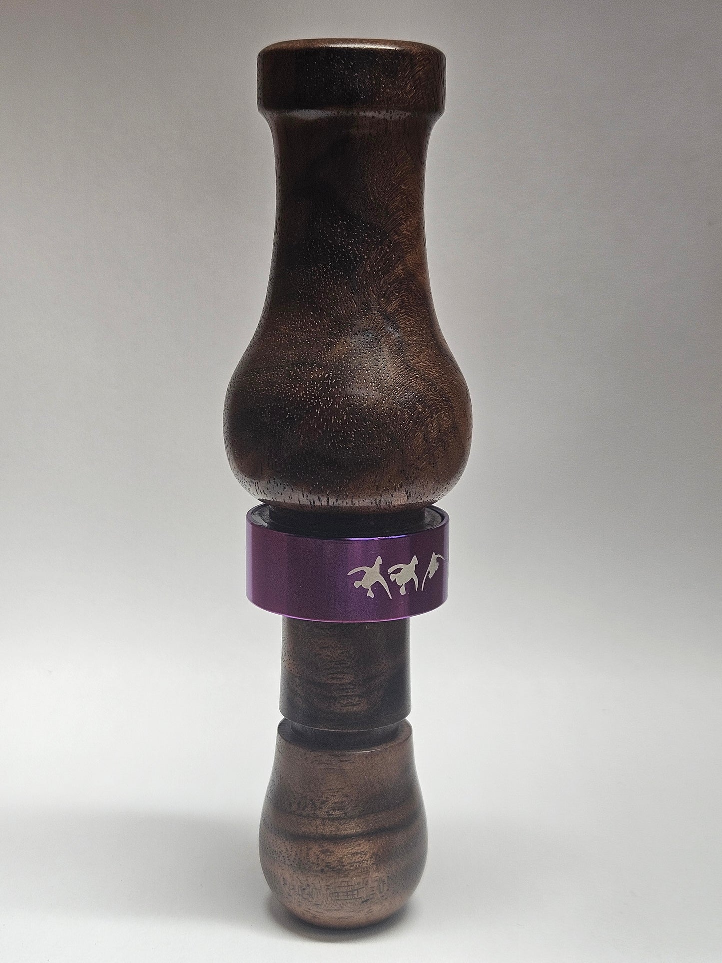 Single Reed Fancy Burled Walnut Duck Call