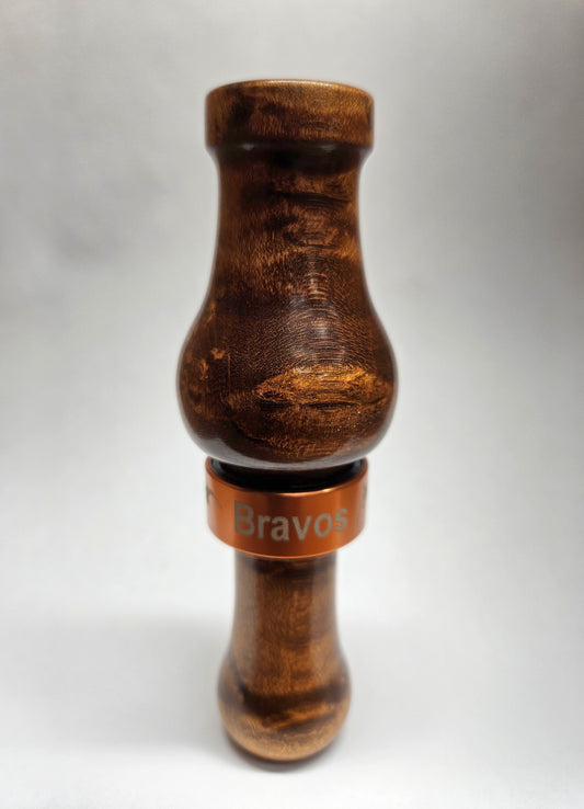 Single Reed Duck Call Birdseye Curly Maple