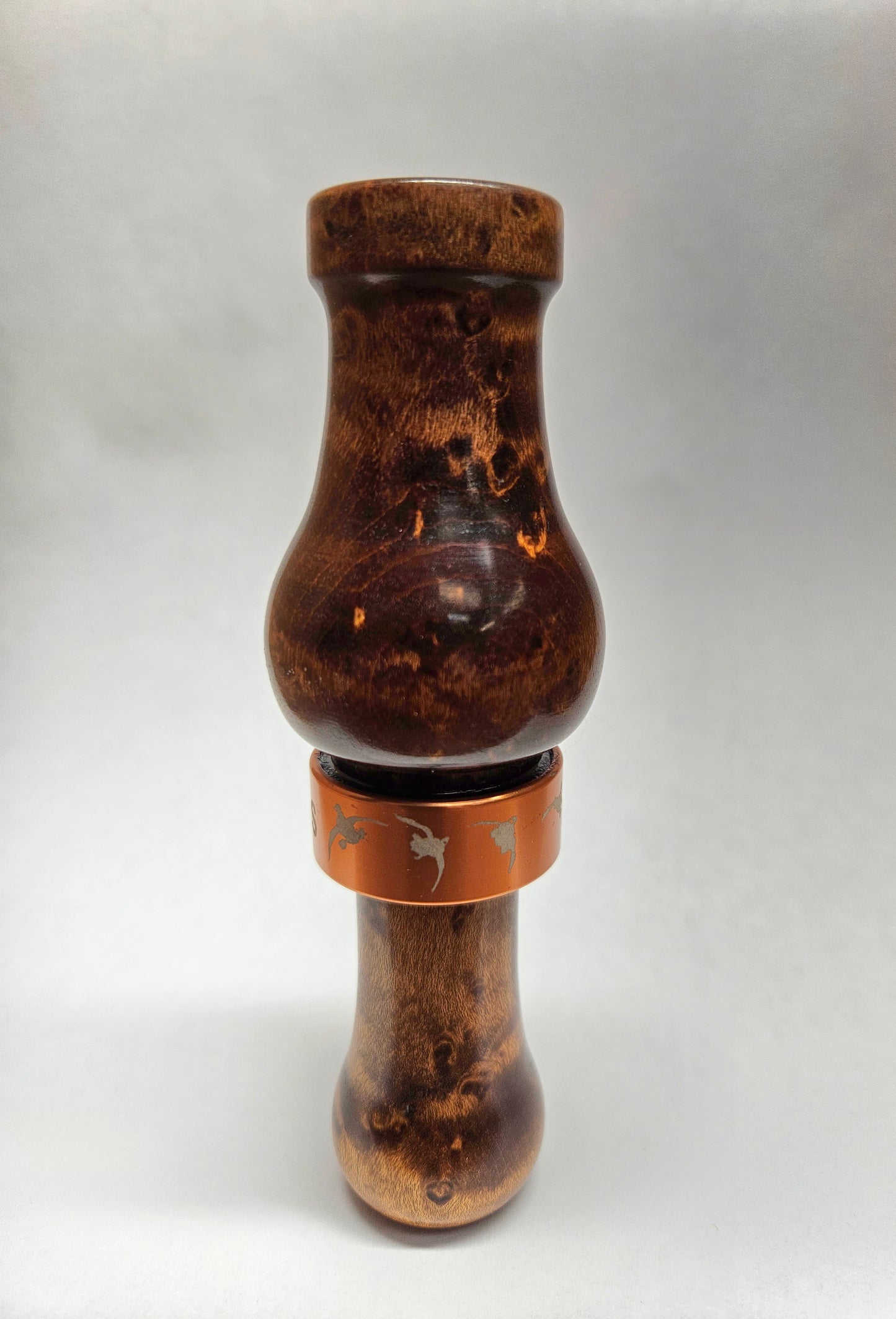 Single Reed Duck Call Birdseye Curly Maple